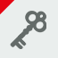 Icon Schlüssel für Schließzeiten